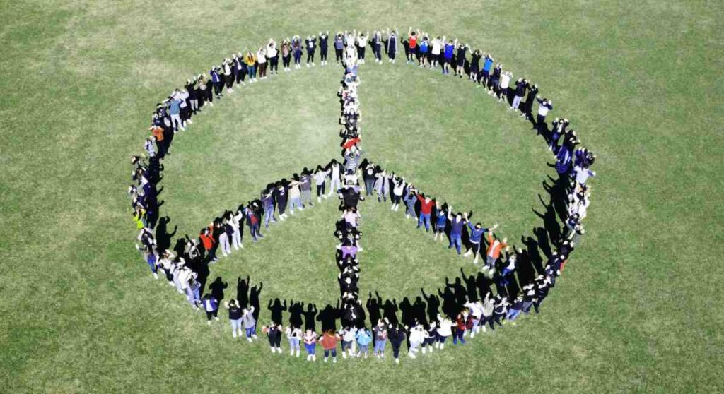 Tag des Friedens Gymnasium Pfarrkirchen mit Internat